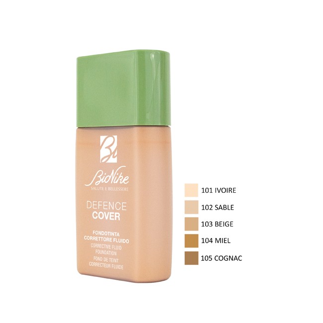 Bionike Defence cover fondotinta correttore fluido 104 40 ml Bionike Defence cover fondotinta correttore fluido 104 40 ml