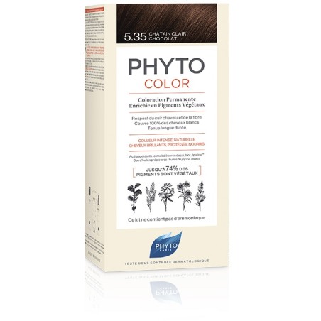 Phytocolor 5,35 Castano Chiaro Cioccolato Phytocolor 5,35 Castano Chiaro Cioccolato