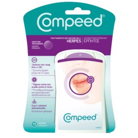 Compeed Trattamento Herpes Labiale 15 Pezzi