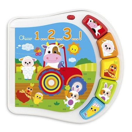 Chicco Gioco Baby Sense Libro Fattoria dei Numeri