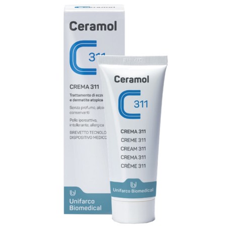 Ceramol Crema 311 Crema emolliente per la barriera cutanea 75 ml Ceramol Crema 311 Crema emolliente per la barriera cutanea 75 ml