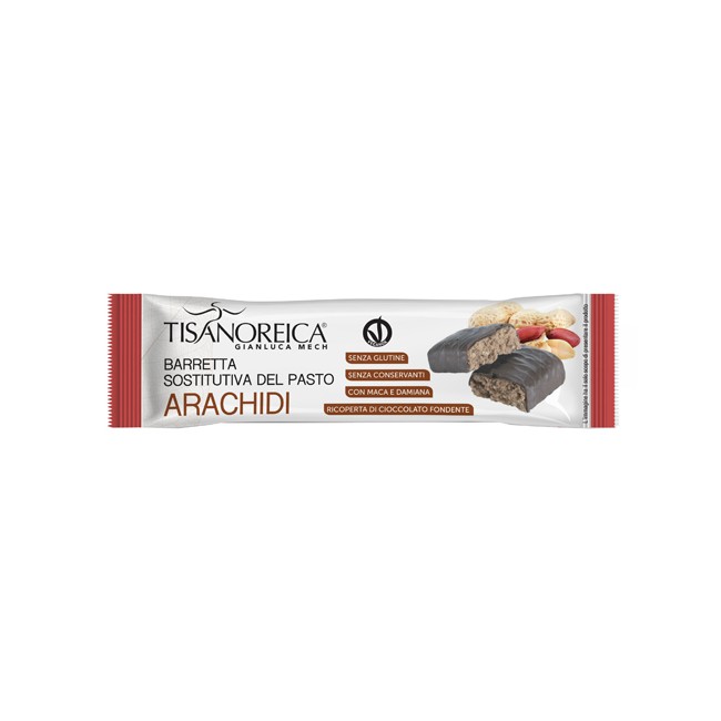 Tisanoreica Style Barretta Sostitutiva Pasto Vegan Burro di Arachidi 60 g