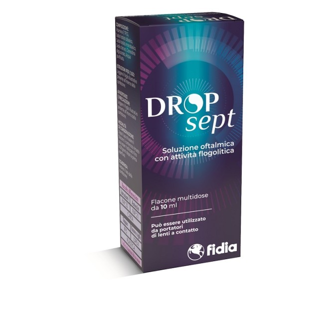 Soluzione oftalmica dropsept 10 ml Soluzione oftalmica dropsept 10 ml