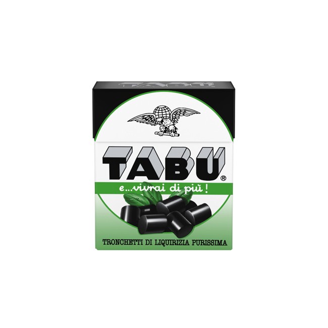 Tabu tronchetti liquirizia purissima 24 g Tabu tronchetti liquirizia purissima 24 g