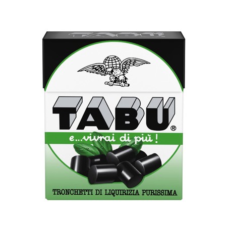 Tabu tronchetti liquirizia purissima 24 g Tabu tronchetti liquirizia purissima 24 g