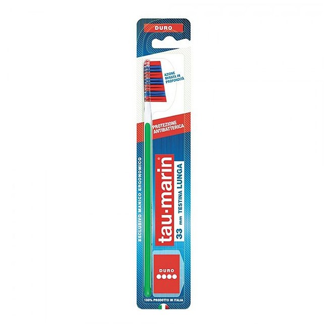 Tau-Marin Spazzolino Scalare 33 Duro con Antibatterico