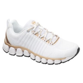 Galaxy sporty textile w bianco/bronzo 36