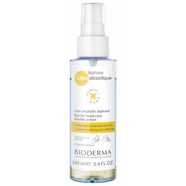 Bioderma Biphase Lipo Alcolique 100 Ml