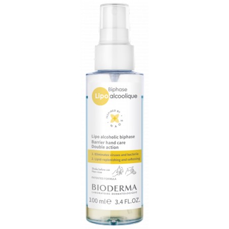 Bioderma Biphase Lipo Alcolique 100 Ml