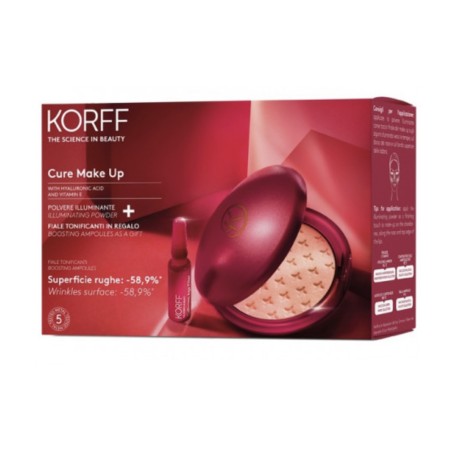 Korff Cofanetto Make Up Limited Edition Polvere Illuminante più Fiale Tonificanti Korff Cofanetto Make Up Limited Edition Polvere Illuminante più Fiale Tonificanti