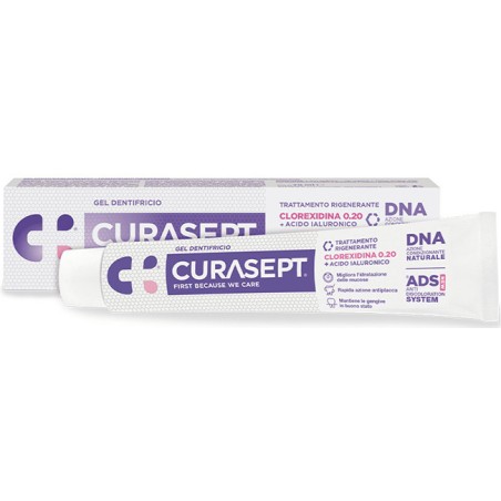 Curasept gel dentifricio ads dna trattamento rigenerante 75 ml Curasept gel dentifricio ads dna trattamento rigenerante 75 ml