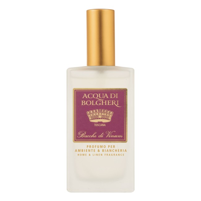 Acqua di Bolgheri Profuma Ambiente Biancheria Bacche di Vinum Spray 100ml