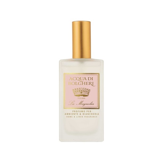 Spray Profumatore Ambiente Biancheria La Magnolia 100ml - Acqua di Bolgheri