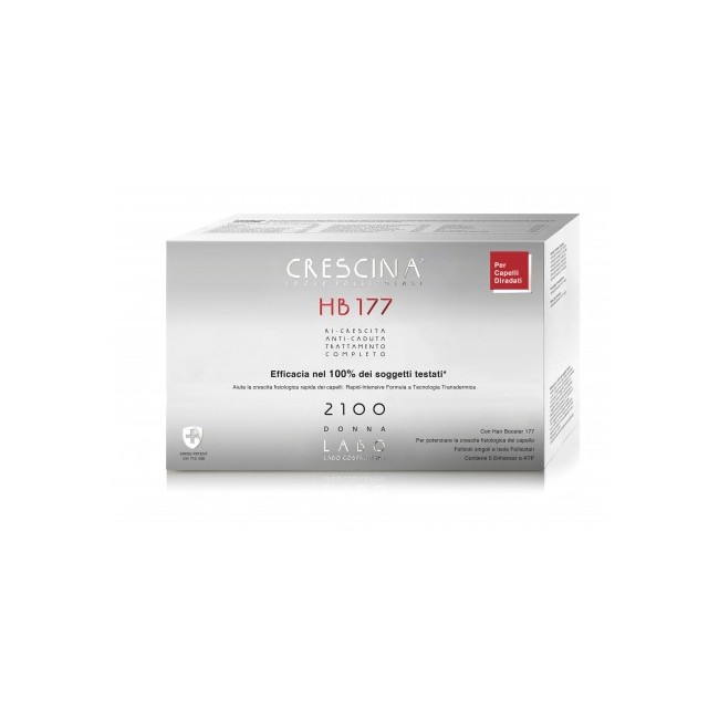 Crescina Isole Follicolari hb177 2100 Donna tc 20 + 20 fiale 3,5 ml