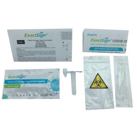 Test Antigenico Rapido Covid-19 Exactsign Autodiagnostico Determinazione Qualitativa Antigeni Sars-cov-2 In Tamponi Nasali Media