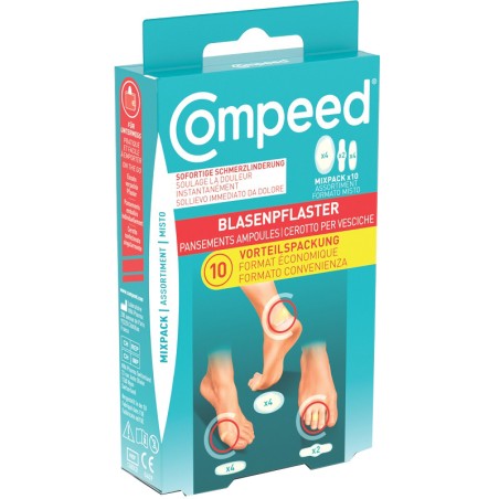Compeed Cerotti Per Vesciche Misto Box 10 Pezzi Compeed Cerotti Per Vesciche Misto Box 10 Pezzi