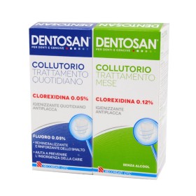 Dentosan Collutorio Bipack 0,12% e 0,05% - Igiene Orale Completa