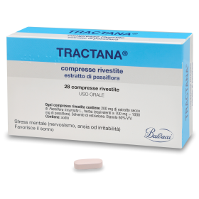 Tractana per alleviare stress mentale 28 compresse