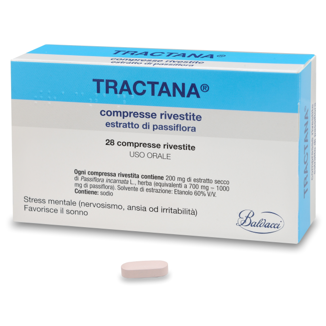 Tractana per alleviare stress mentale 28 compresse Tractana per alleviare stress mentale 28 compresse