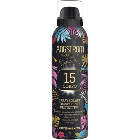 Angstrom Spray Trasparente spf15 Limited Edition 200 ml Angstrom Spray Trasparente spf15 Limited Edition 200 ml
