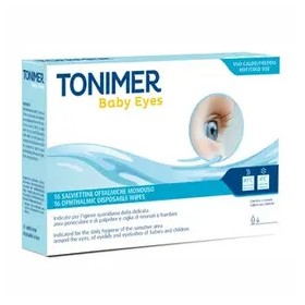 Tonimer Eyes Baby - Salviettine Oftalmiche 16 Pezzi