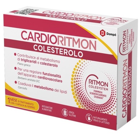 Cardioritmon colesterolo 30 capsule Cardioritmon colesterolo 30 capsule