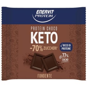 Enervit Protein Keto Tavoletta di Cioccolato Fondente 35g