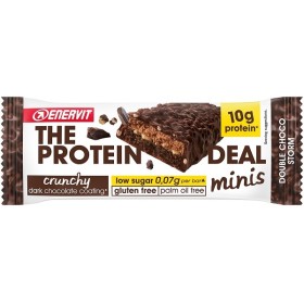Enervit Protein Deal Barretta Crunchy Double Choco Storm 33g
