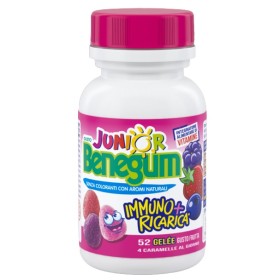 Benegum J Immuno Ricarica Frutti Rossi - Integratore Alimentare di Vitamine B 156g