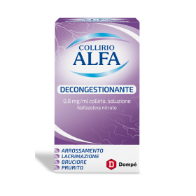 Collirio Alfa Decongestionante 0,8mg/ml Flacone 10ml