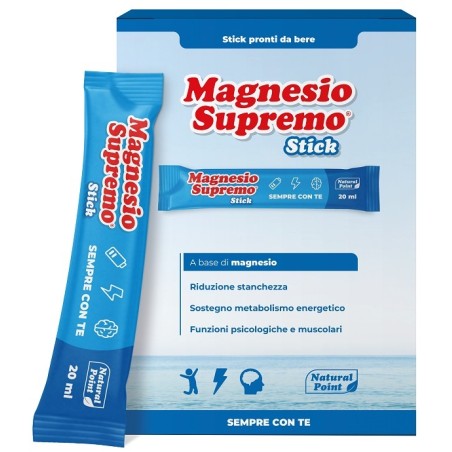 Magnesio supremo 20 stick da 20 ml Magnesio supremo 20 stick da 20 ml
