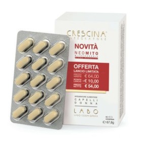 Crescina Ri-Crescita Neo-Mito Donna - Integratore Alimentare per la Salute dei Capelli - 60 Compresse
