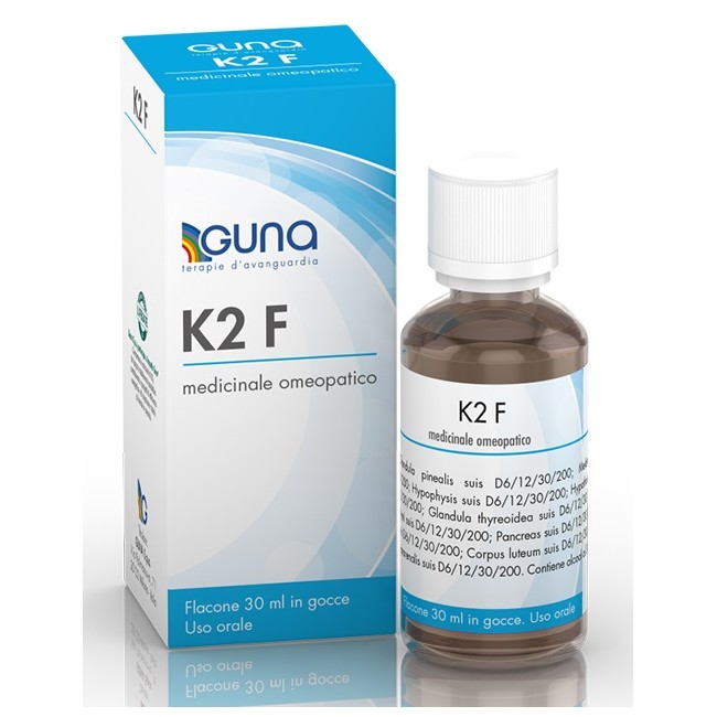 Guna K2F Gocce omeopatiche per equilibrio neuroendocrino 30 ml