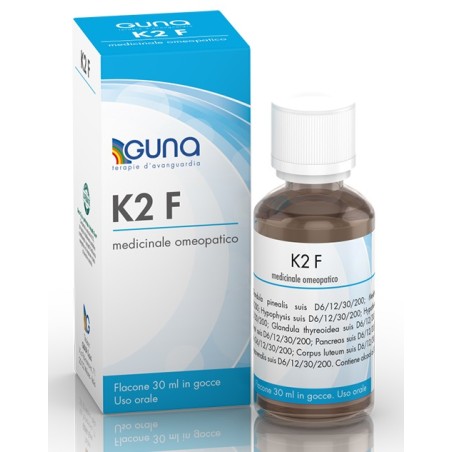 Guna K2F Gocce omeopatiche per equilibrio neuroendocrino 30 ml