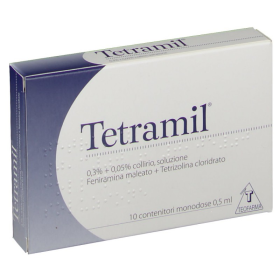Tetramil Collirio per alleviare i sintomi di allergie oculari