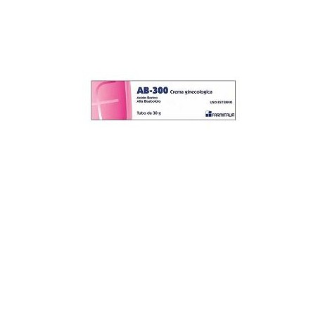 Ab 300 crema ginecologica 1% 30 g Ab 300 crema ginecologica 1% 30 g