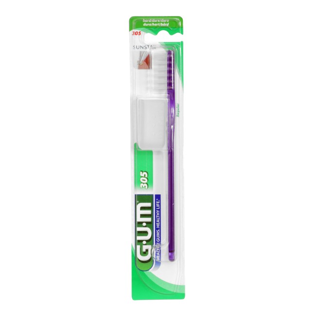 Gum Classic 305 Spazzolino Duro Regular Gum Classic 305 Spazzolino Duro Regular