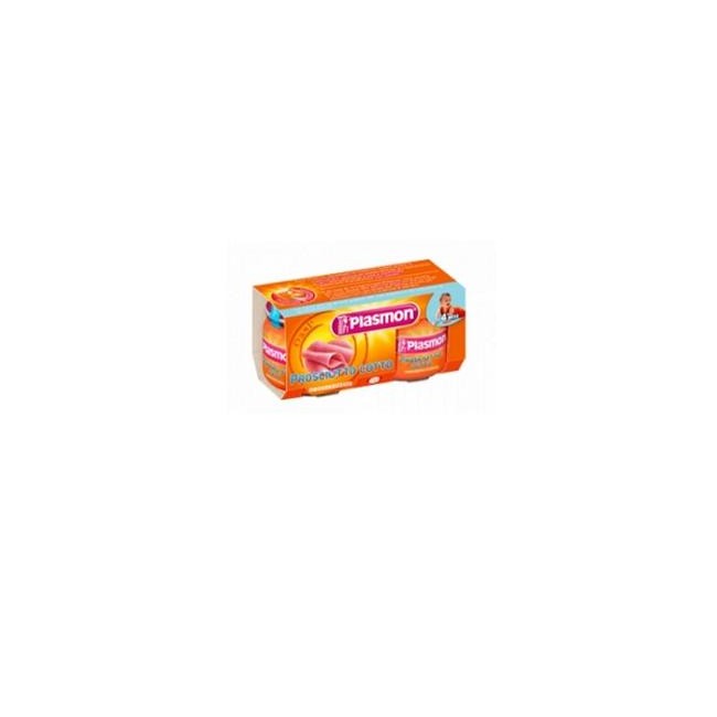Plasmon omogeneizzato prosciutto cotto 120 g x 2 pezzi Plasmon omogeneizzato prosciutto cotto 120 g x 2 pezzi