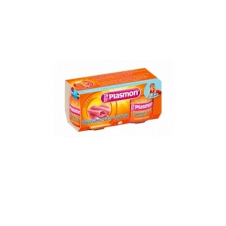Plasmon omogeneizzato prosciutto cotto 120 g x 2 pezzi