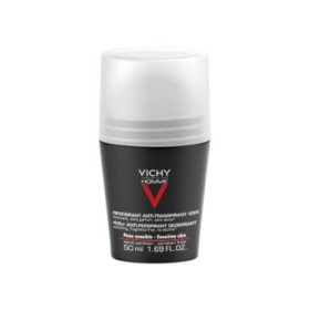 Vichy Homme Deo Bille Deodorante Roll On Pelle Sensibile 48h 50ml