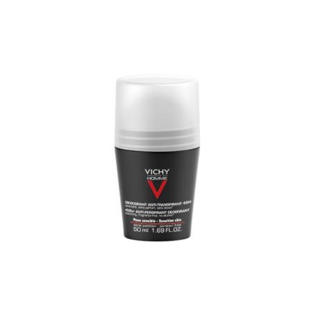 Vichy Homme Deo Bille Deodorante Roll On Pelle Sensibile 48h 50ml