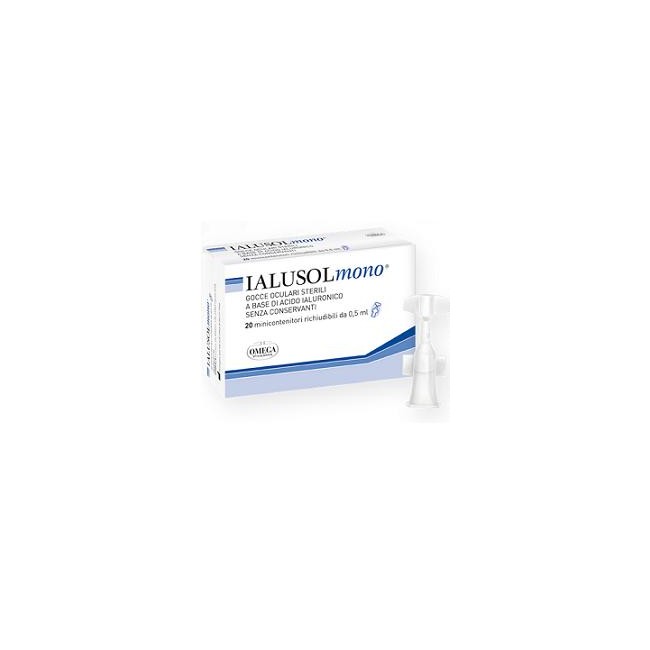 Ialusol mono gocce oculari 20 flaconcini 0,5 ml Ialusol mono gocce oculari 20 flaconcini 0,5 ml