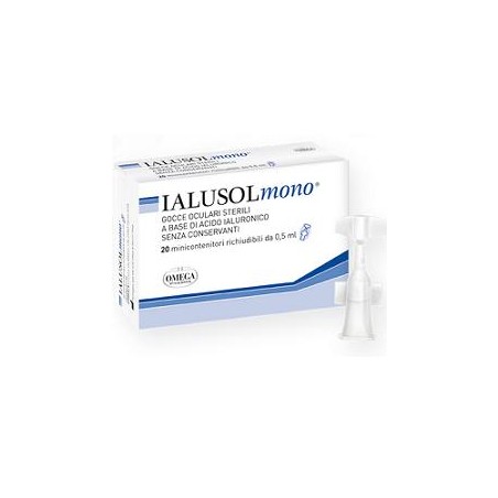 Ialusol mono gocce oculari 20 flaconcini 0,5 ml