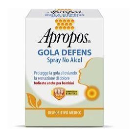Apropos Gola Defens Spray Senza Alcol 20ml
