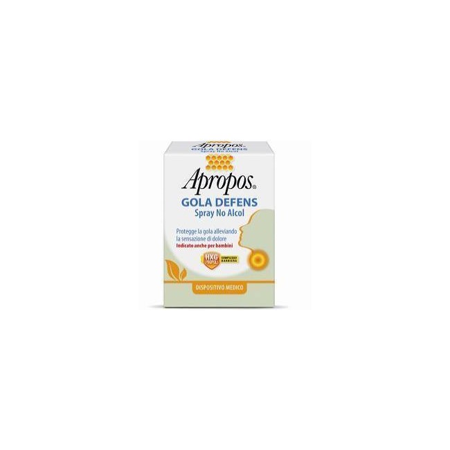 Apropos Gola Defens Spray Senza Alcol 20ml