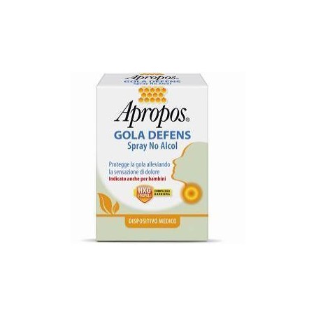 Apropos Gola Defens Spray Senza Alcol 20ml