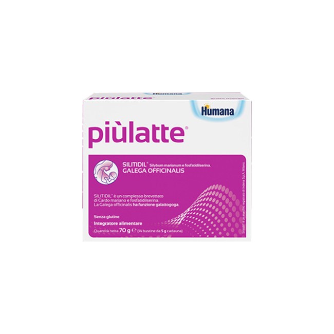 Piulatte humana 14 buste
