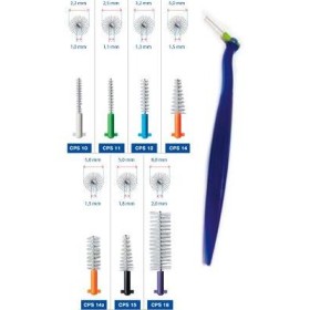 Curaprox reg plus arancio con 5 pezzi