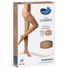 Sauber Linea Classica 70D Autoreggente Neutro TG. 2