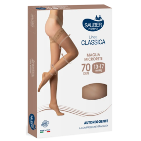 Sauber Linea Classica 70D Autoreggente Neutro TG. 3